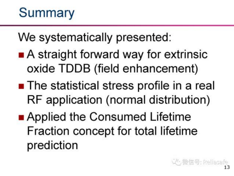 半导体领域可靠性,专业性强,慎入!