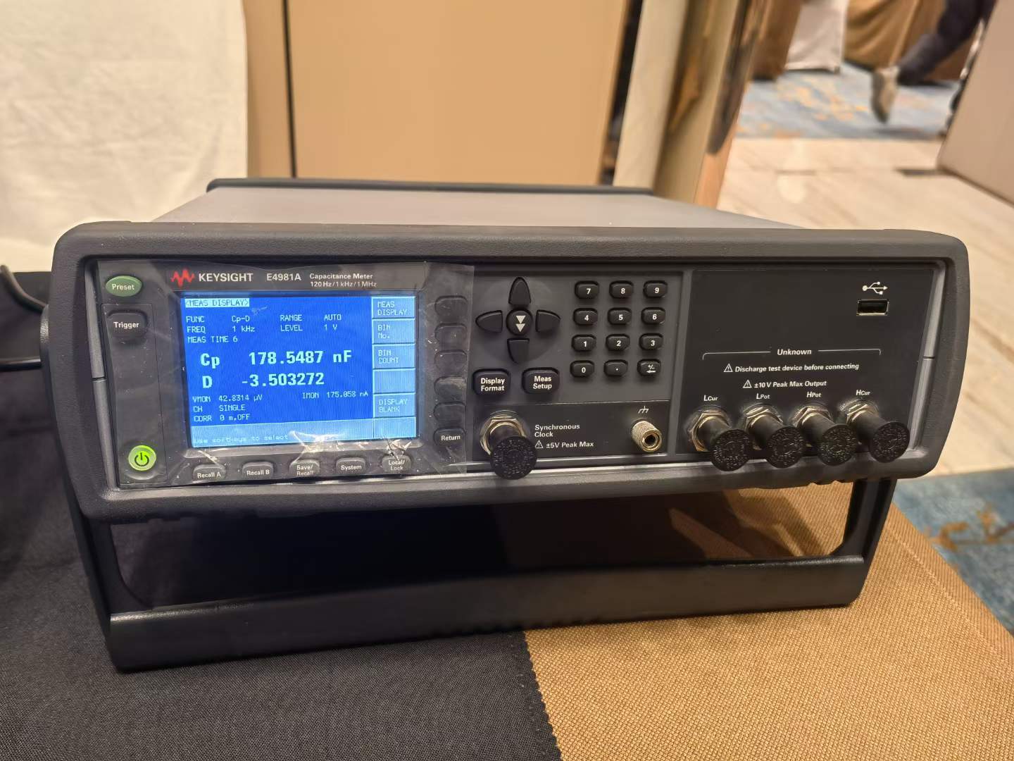 是德科技keysight E4981A 电容表