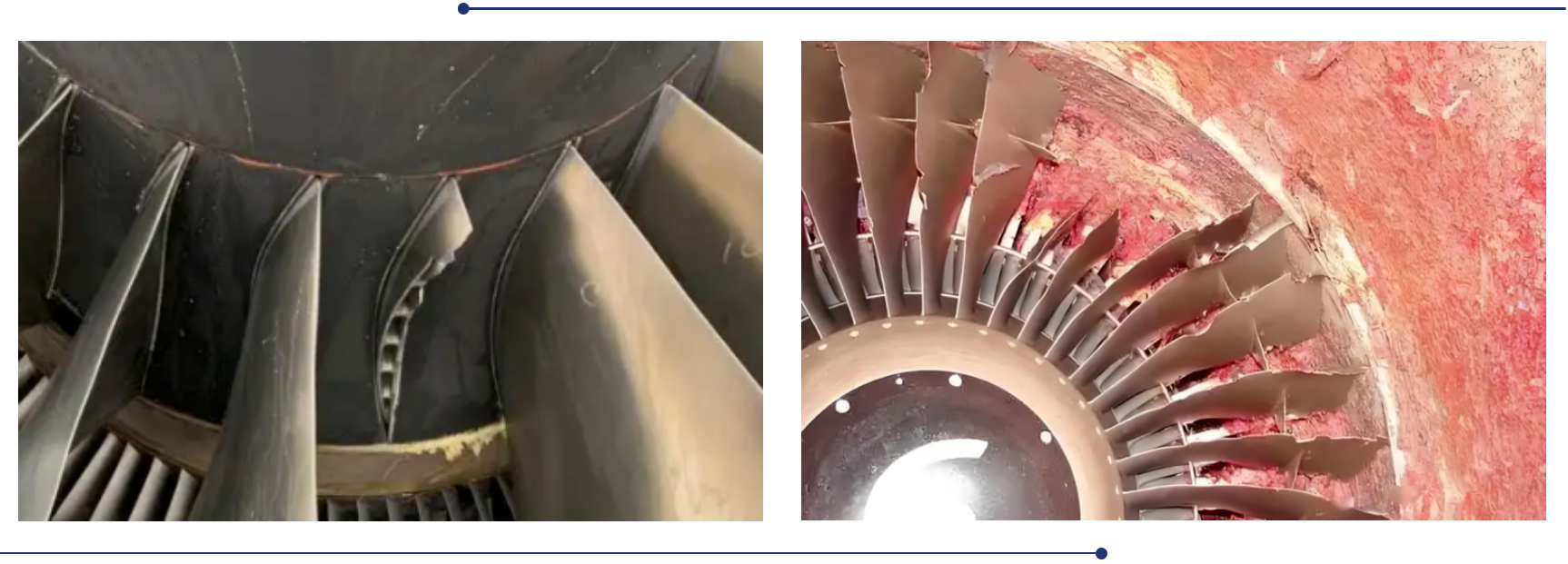 发动机叶片振动疲劳性能的探测与研究--某单位使用汉航NTS.LAB VCS进行叶片振动疲劳试验