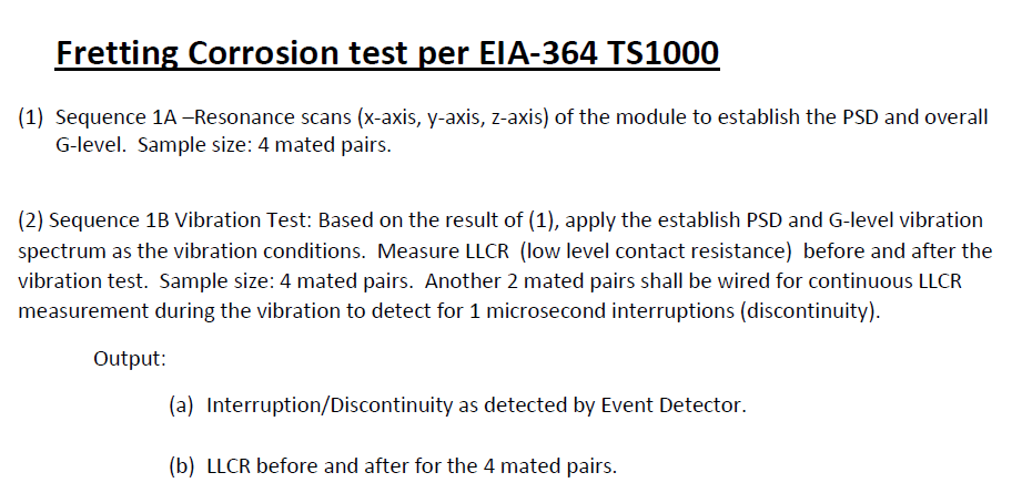 随机振动条件制定