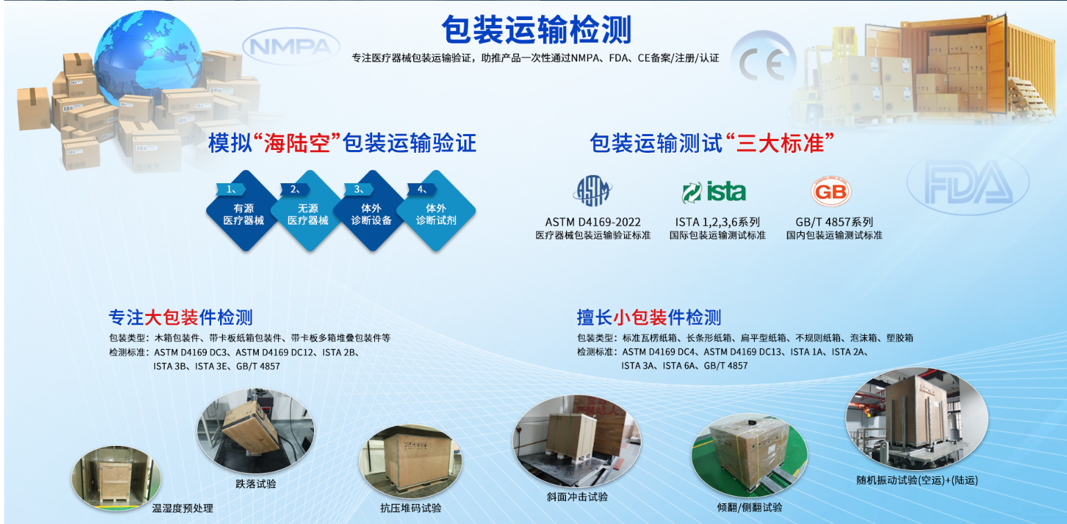 ASTM D 4169 高低温低气压空运测试